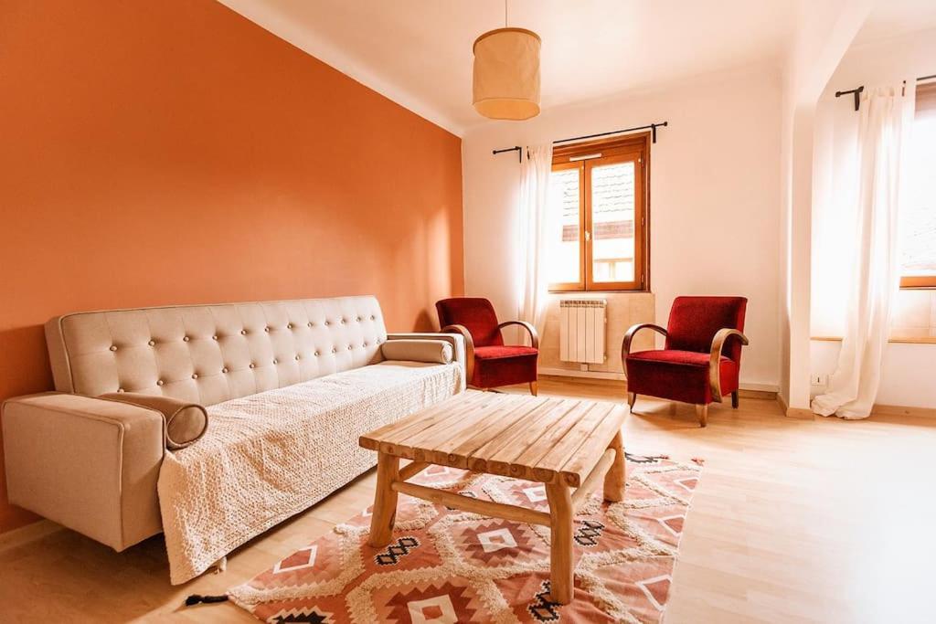 Logement Sur La Route Des Vins Gueberschwihr Esterno foto